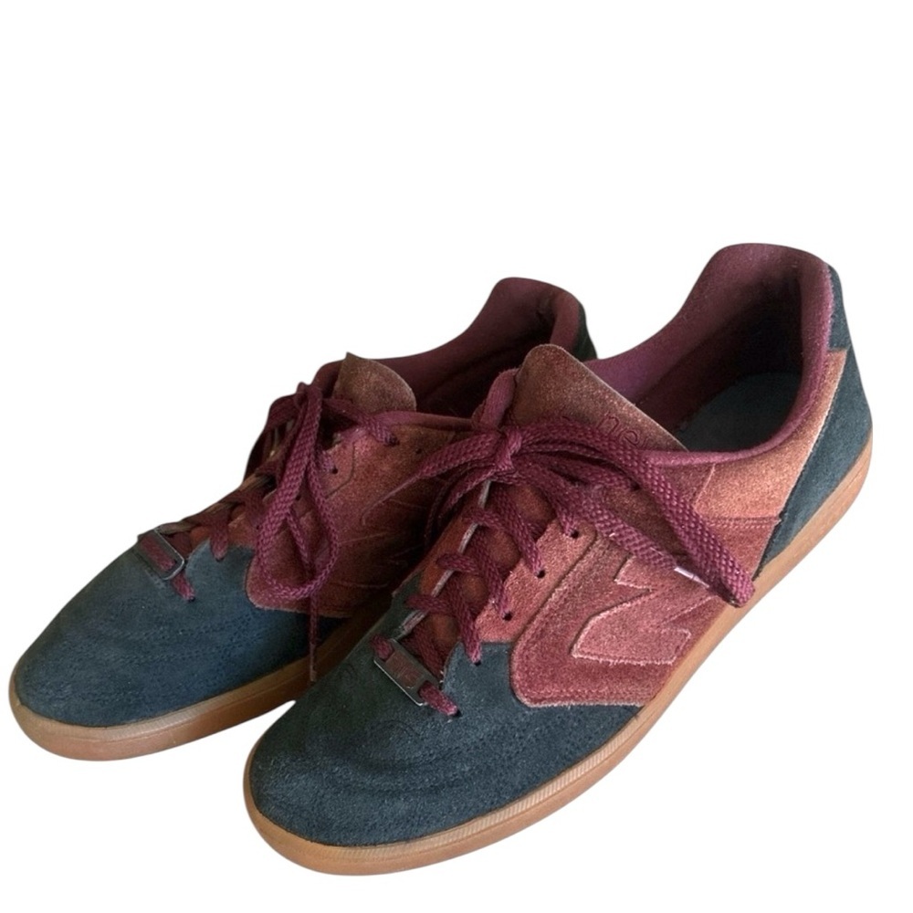 New Balance EPIC TR BLUEBERRY Suede Sneakers Mens Size 11.5 Maroon & Navy - Picture 3 of 16